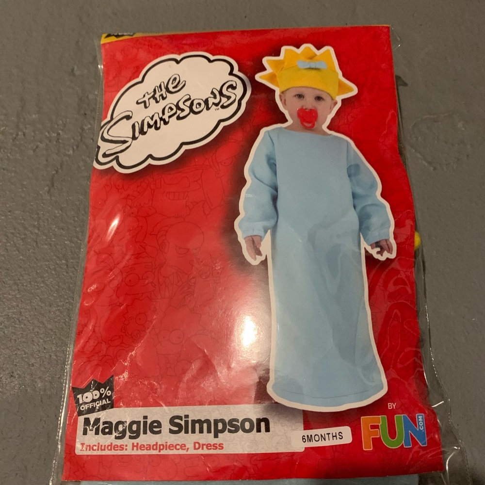 Maggie Simpson six months